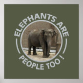 POSTER ELEPHANTS (Voorkant)