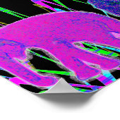 Poster Eléphants de Neon (Coin)