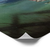 Poster Éleuré Dans La Pêche Basse À Grosse Bouche (Coin)