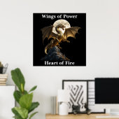Poster Élevage de dragon de fer (Bureau à domicile)