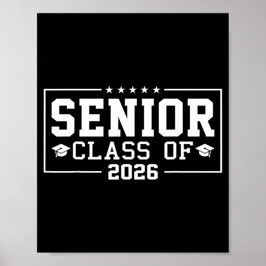 Poster Élève de terminale de la promotion 2026 (Devant)