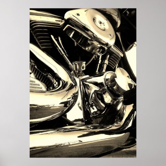 Poster Élevé et puissant (Devant)