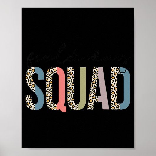 Poster Élève Professeur De Squad Premier Dernier Jour De  (Devant)