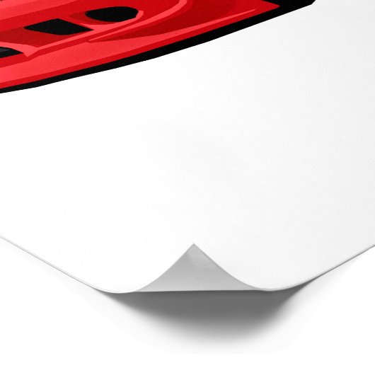 Poster Elevens' Paint & Fibre Lexus SC300 (Coin)