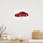 Poster Elevens' Paint & Fibre Lexus SC300 (Cuisine)