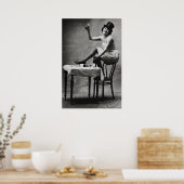 Poster ÉLEVER un VERRE à l'INTERDICTION c. 1920 (Cuisine)