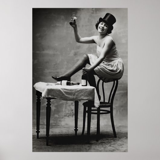 Poster ÉLEVER un VERRE à l'INTERDICTION c. 1920 (Devant)