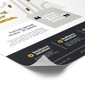 Poster Élevez Votre Entreprise Aujourd'Hui ! (Coin)