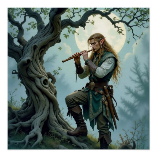 Poster Elf Flute (Devant)