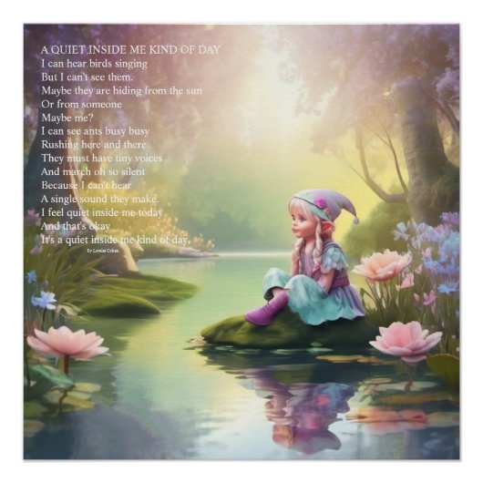 Poster Elf Girl (Devant)