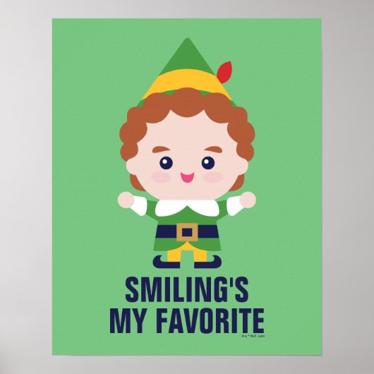 Poster Elf the Movie | Cute Buddy (Devant)