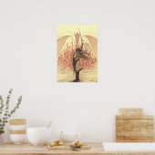 Poster Elf vs Dragon (Cuisine)