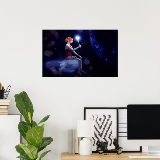 Poster Elf Wand (Bureau à domicile)