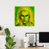 Poster Elfe de la Forêt de Malé Falln (Bureau à domicile)