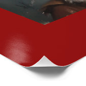 Poster elfe de Noël (Coin)