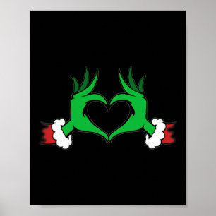 Poster Elfe de Noël amusant