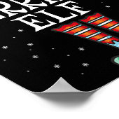 Poster Elfe le plus joyeux Groupe de Noël de Noël Corresp (Coin)