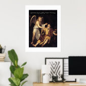 Poster Élie et l'ange (Bureau à domicile)