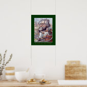 Poster Elie Metchnikoff ~ Immunologue ~ B Moloch (Cuisine)