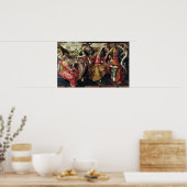 Poster Eliezer Demandant Rebecca à Marry Isaac, 1562 (Cuisine)