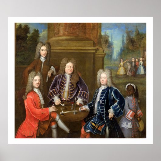 Poster Elihu Yale (1648-1721) (Devant)