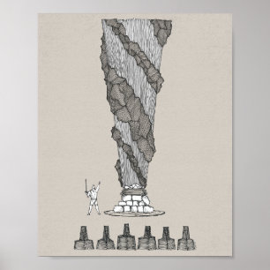 Poster Elijah sur le Mont Carmel - Feu du Ciel