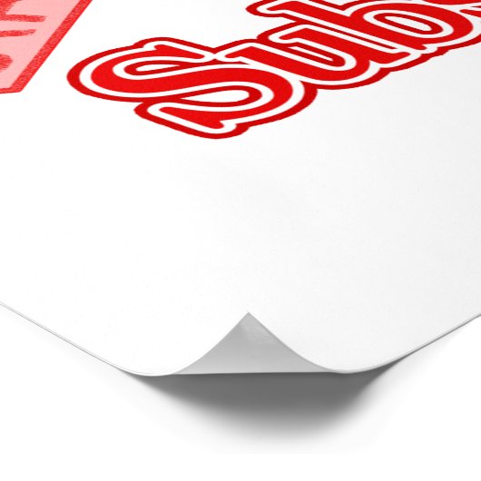 Poster Éliminer l'abus de substances (Coin)