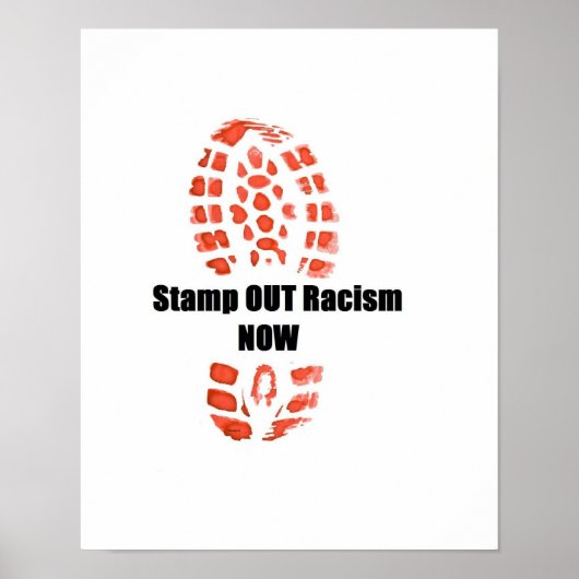 Poster Éliminer le racisme (Devant)