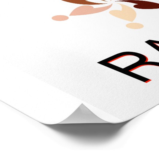 Poster Éliminer le racisme (Coin)