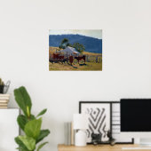 Poster Elioth Gruner Milking time (vallée d'Araluen) (Bureau à domicile)