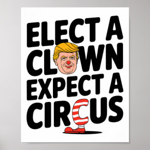 Poster Élire un clown, s'attendre à un cirque Critique de