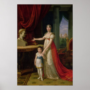 Poster Elisa Bonaparte Grande-Duchesse de Toscane