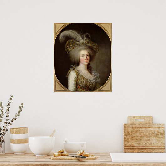 Poster Elisabeth de France (Cuisine)