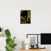 Poster Élisabeth de Hongrie (Bureau à domicile)