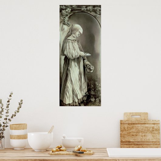 Poster Élisabeth de Hongrie 1509 (Cuisine)