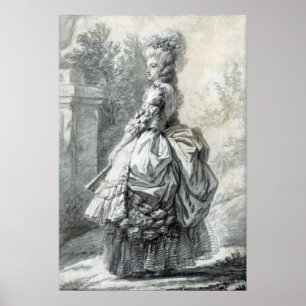 Poster Elisabeth Louise Vigée Le Brun Marie Antoinette
