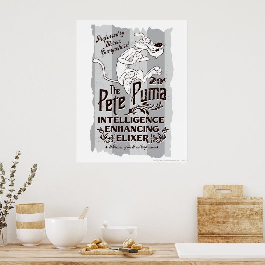 Poster Elixer de Pete Puma Intelligence (Cuisine)