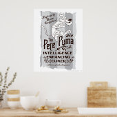 Poster Élixir d'intelligence de Pete Puma (Cuisine)