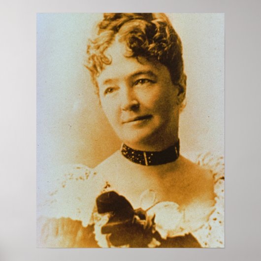 Poster Elizabeth Bacon Custer (1842-1933) épouse du génér (Devant)