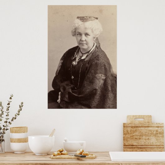 Poster Elizabeth Cady Stanton (Cuisine)
