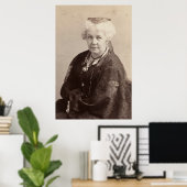 Poster Elizabeth Cady Stanton (Bureau à domicile)