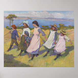 Poster Elizabeth Forbes - Ici nous rassemblons les noix