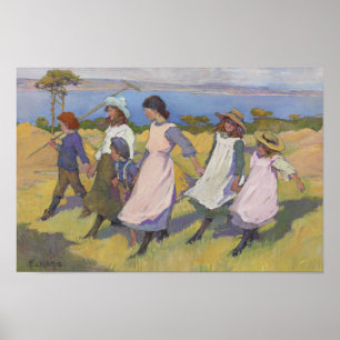 Poster Elizabeth Forbes - Ici nous rassemblons les noix