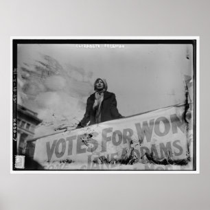 Poster Elizabeth Freeman vote pour les femmes