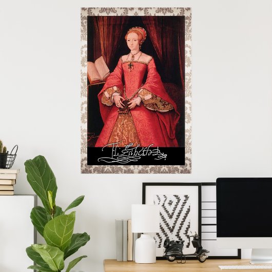 Poster Elizabeth I comme princesse (Bureau à domicile)