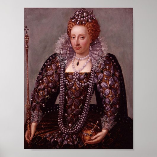 Poster Elizabeth Ier d'Angleterre (Devant)