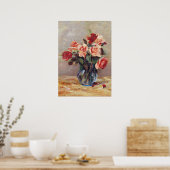 Poster Elizabeth J. Grafin von Attems Stilllife avec Ros (Cuisine)