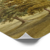 Poster Elizabeth Murray - Pâturage de six vaches avant le (Coin)