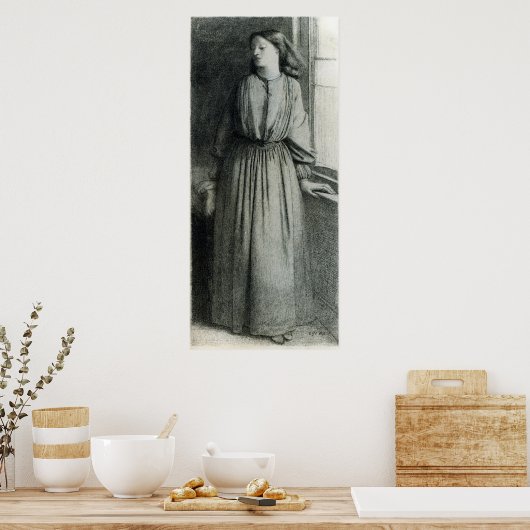Poster Elizabeth Siddal, mai 1854 (Cuisine)