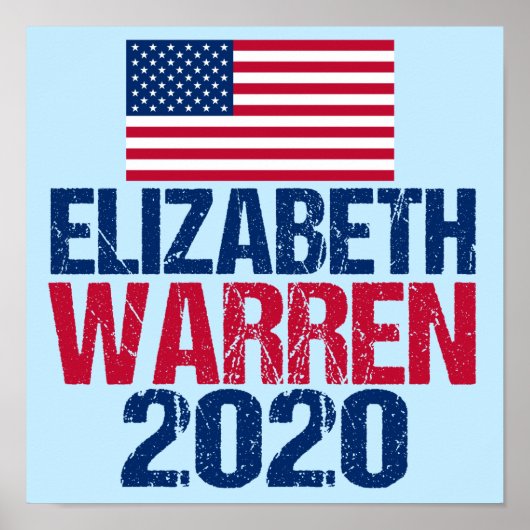 Poster Elizabeth Warren 2020 (Devant)